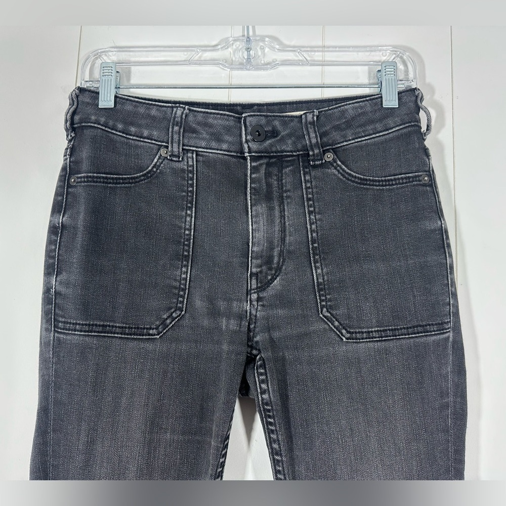 PILCRO & THE LETTERPRESS Sz 27 Jeans High-Rise Ankle Zip Denim Legging Pockets - Picture 2 of 15